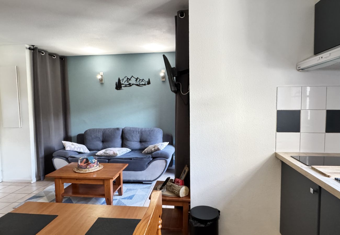 Apartment in Cauterets - T2 bis 40M2 5P. Vue. Balcon. Parking. Piscine été. 