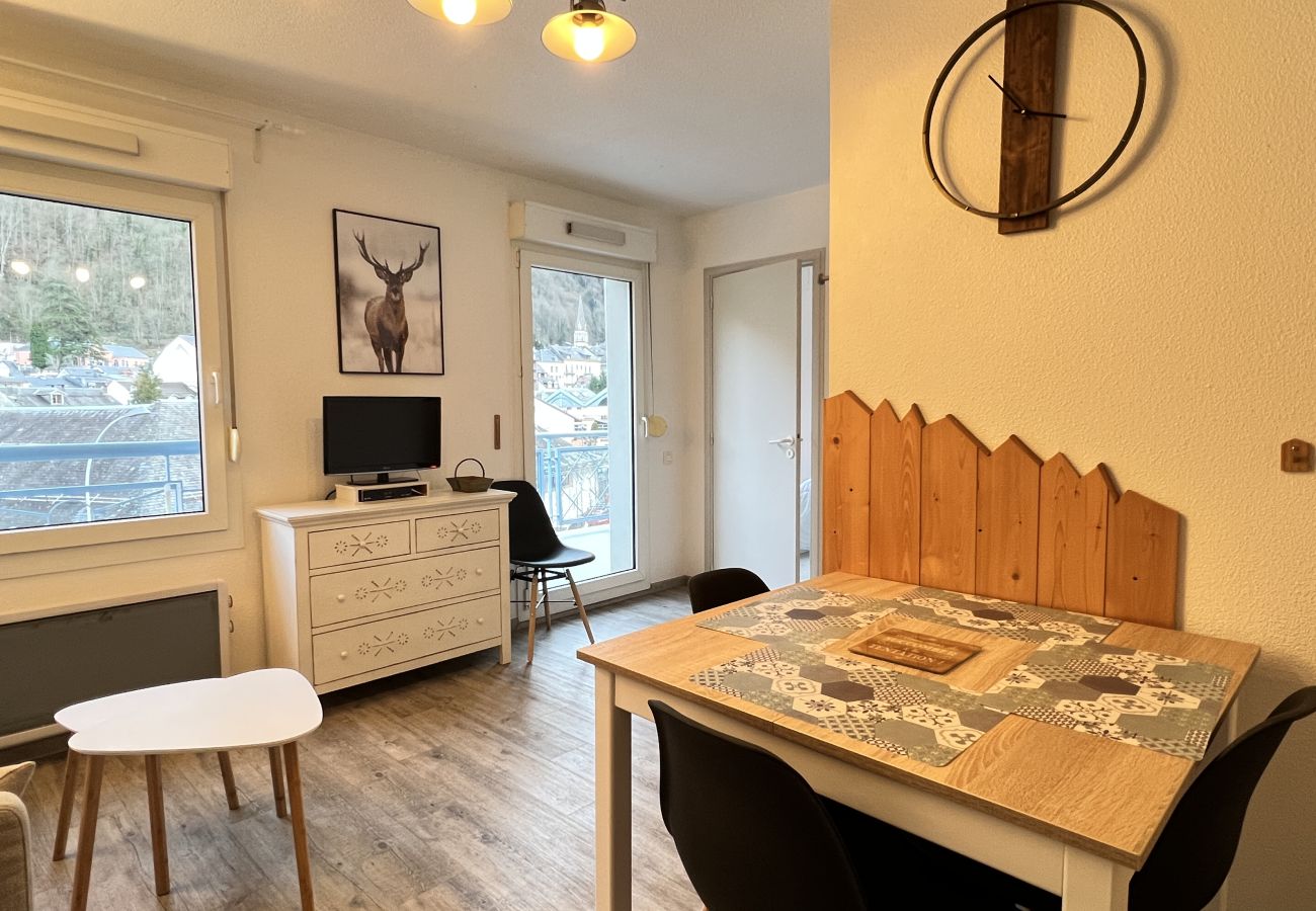 Apartment in Cauterets - -Centre ville, T2 avec terrasse et parking couvert. 