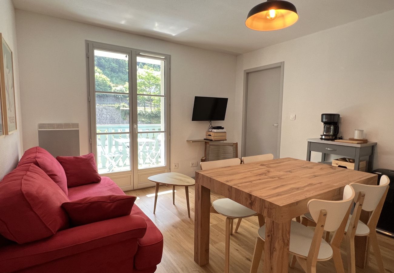 Apartment in Cauterets - T3 centre ville avec parking, balcon et wifi. 5P. 