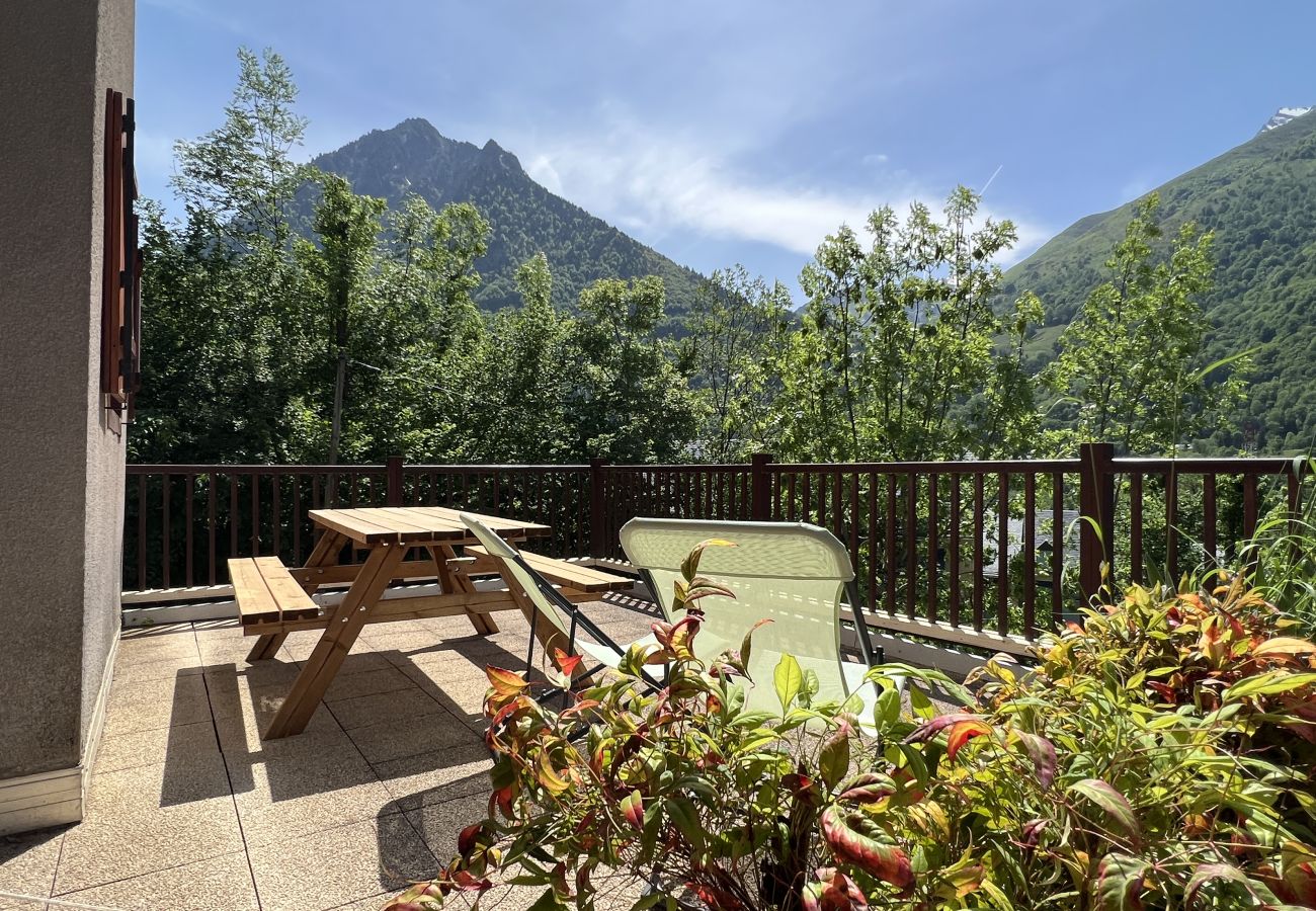 Apartamento en Cauterets - Duplex + terrasse panoramique.Parking.Piscine été 