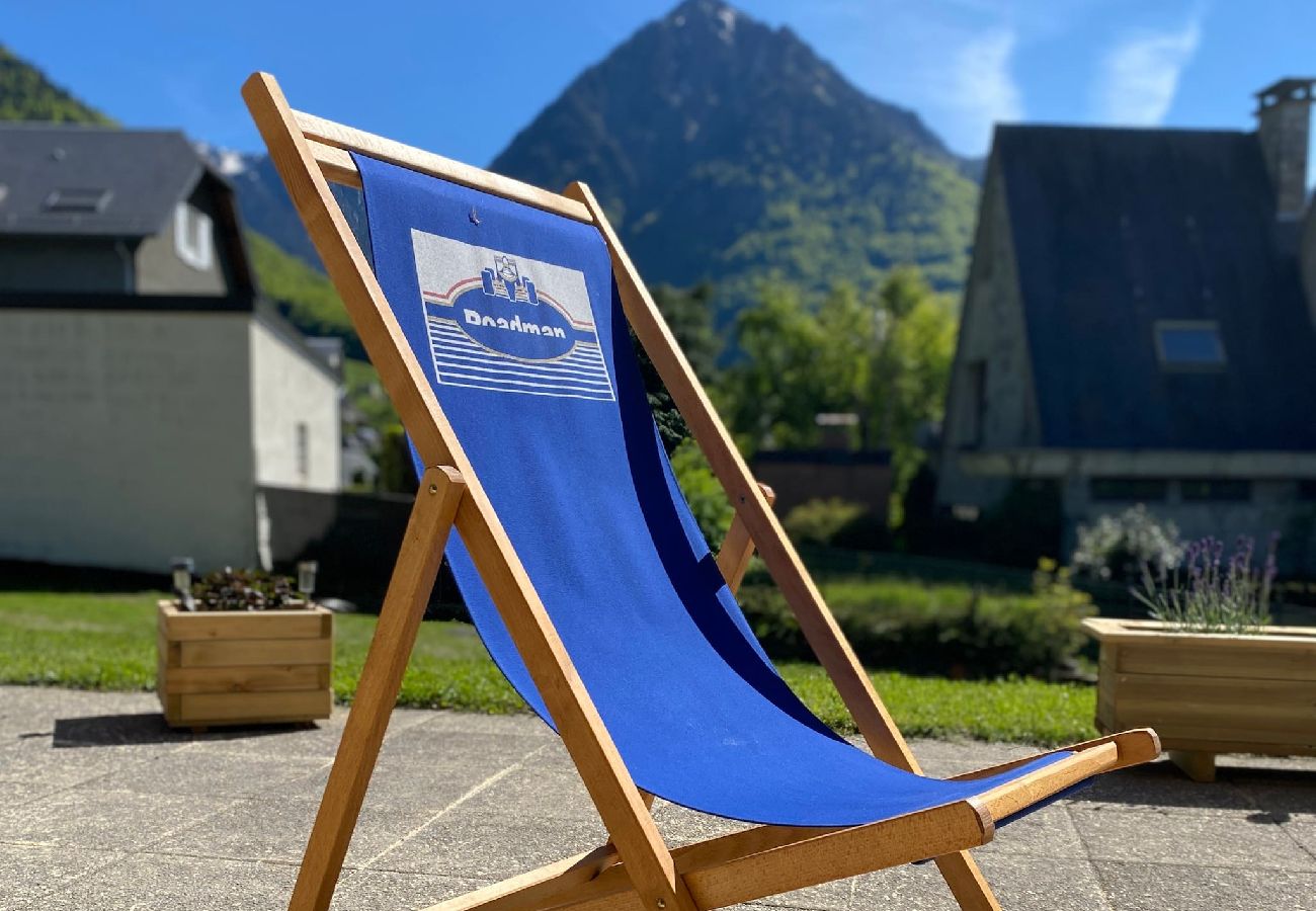 Apartamento en Cauterets - T2 ensoleillé avec terrasse et vaste jardin commun 