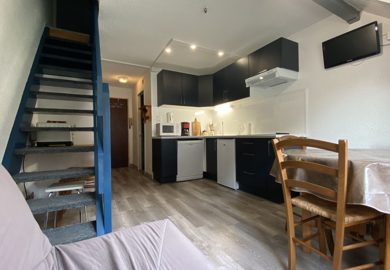 Apartamento en Cauterets - Pied télécabine avec parking couvert, T2 bis 5pers 