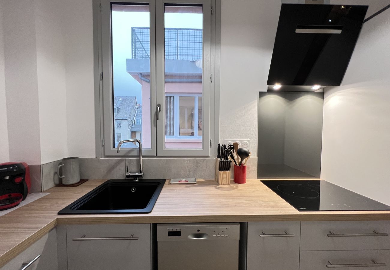 Apartamento en Cauterets - Au coeur de ville, bel appt 3 chambres de 105m2. 