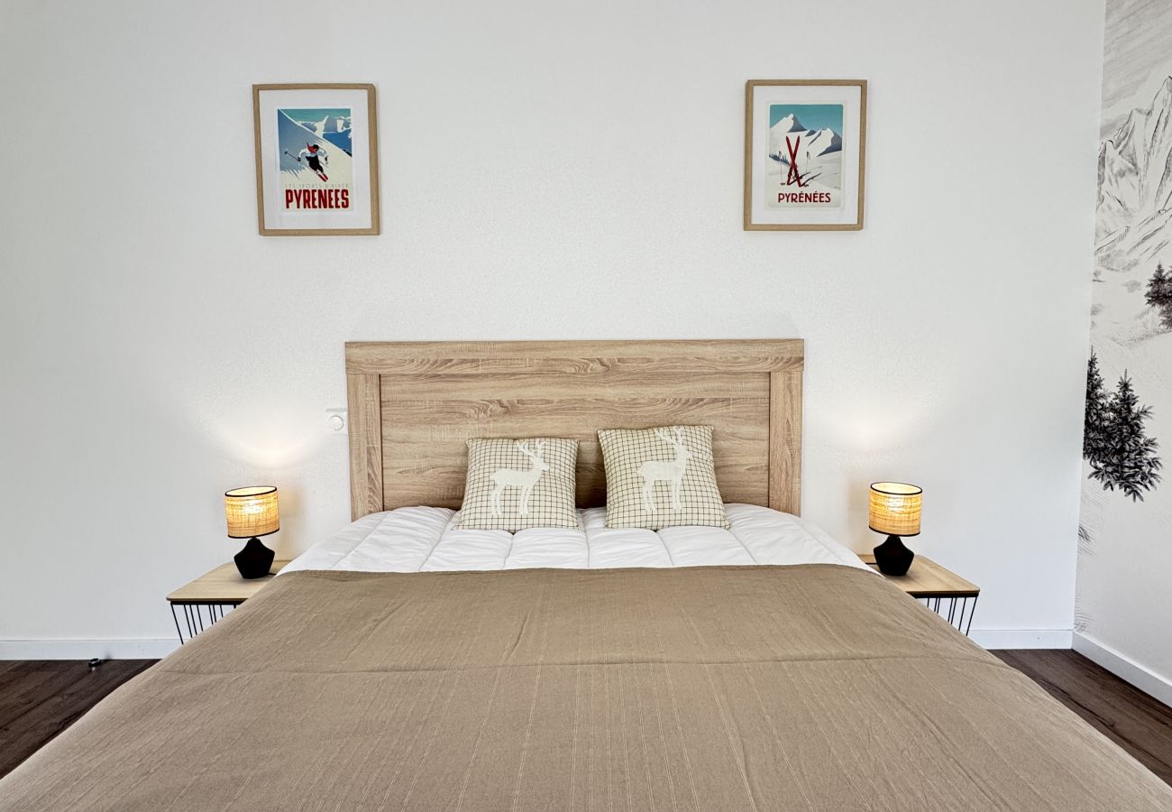 Apartamento en Cauterets - Bel apt 85m2 8P. Parking. Balcon