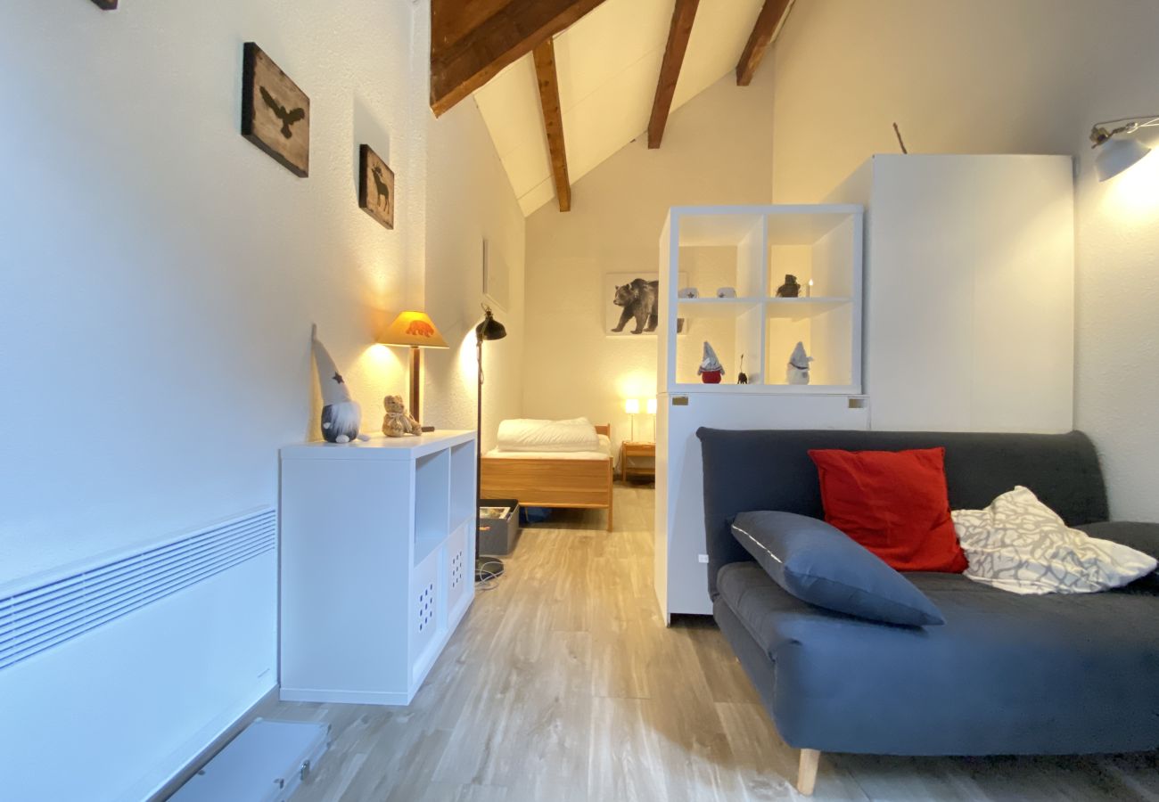 Appartement à Cauterets - Grand T3 en duplex pour 6P.  parking couvert. WIFI 