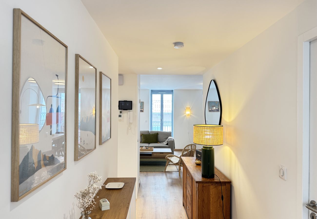 Appartement à Cauterets - Plein centre. Bel apt 3pièces de 70m2 pour 6 pers.